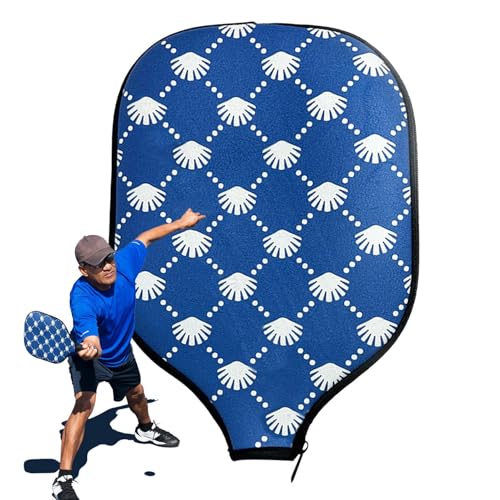 Mxshc Pickleball-Schlägerhülle, Pickleball-Schlägerhülle,Tragbare Schlägerhülle für Pickleballs - Tischtennis-Paddeltasche mit Reißverschluss, wasserdichte Paddel-Aufbewahrungstasche für Männer und von Mxshc