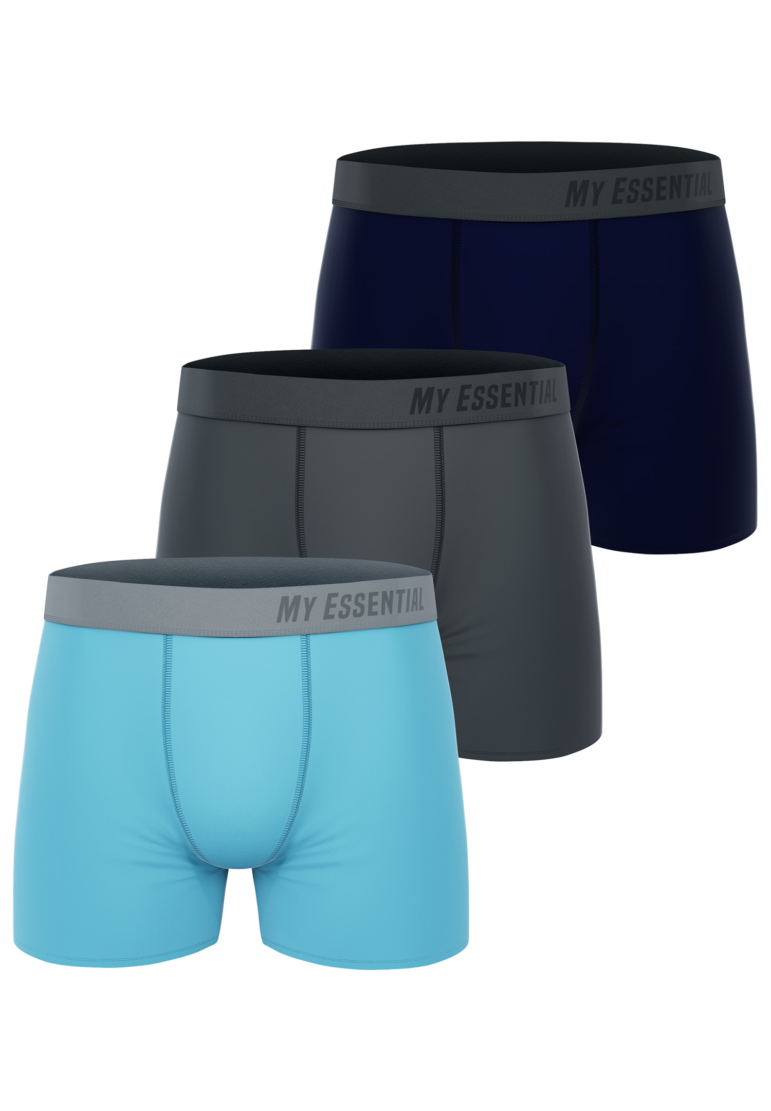 My Essential Clothing Basic Boxershorts Cotton Bio Herren Shorts Unterwäsche MYE... von My Essential Clothing