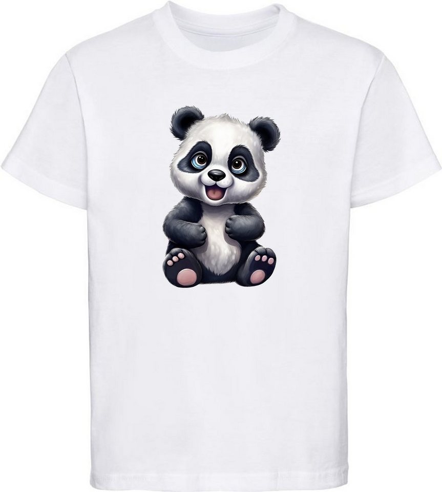 MyDesign24 T-Shirt Kinder Wildtier Print Shirt bedruckt - Baby Panda Bär Baumwollshirt mit Aufdruck i264 MyDesign24 T-Shirt Kinder Wildtier Print Shirt bedruckt - Baby Panda Bär Baumwollshirt mit Aufdruck i264 von MyDesign24