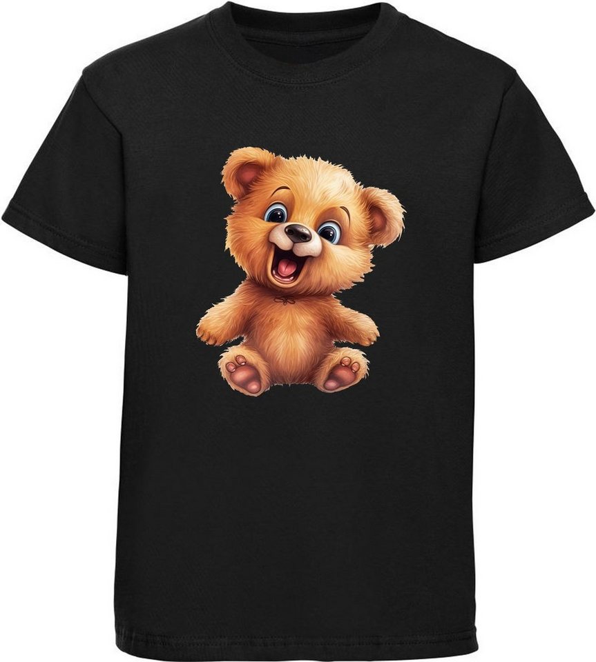 MyDesign24 T-Shirt Kinder Wildtier Print Shirt bedruckt - Baby Teddybär Baumwollshirt mit Aufdruck i268 MyDesign24 T-Shirt Kinder Wildtier Print Shirt bedruckt - Baby Teddybär Baumwollshirt mit Aufdruck i268 von MyDesign24