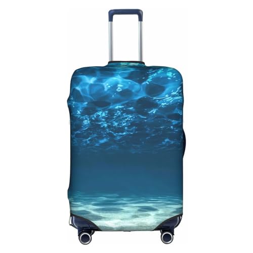 MyPiky Gepäckabdeckung, Koffer-Schutz, Reisekoffer-Abdeckung für Kinder und Erwachsene, passend für 45,7 - 81,3 cm (18 - 32 Zoll), Weiß, Large von MyPiky