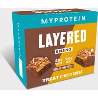 Layered Protein Bar - 6 x 60g - Chocolate Peanut Pretzel von MyProtein