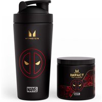 Deadpool und Wolverine-Bundle - Deadpool Shaker - Deadpool von MyProtein