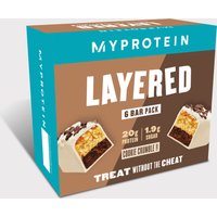 Layered Protein Bar - 6 x 60g - Cookie Crumble von MyProtein