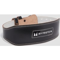 Myprotein Gewichthebergürtel aus Leder – Schwarz - Large (32-40 Inch) von MyProtein