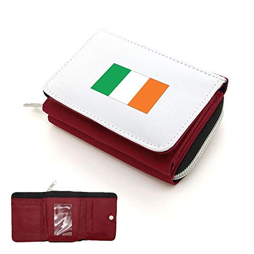 Mygoodprice Geldbörse mit Klappe, Motiv: irische Flagge, rot, one size Mygoodprice Geldbörse mit Klappe, Motiv: irische Flagge, rot, one size von Mygoodprice