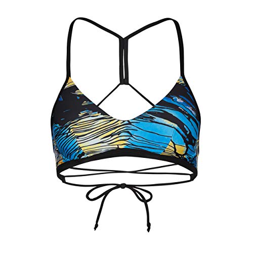 Mystic Maya Bikini Top, Farbe:Zebra Blue, Größe:40 von Mystic