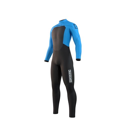 Mystic Mens Star 5/3mm Back Zip Wetsuit 210309 - Global Blue Wetsuit Size - L von Mystic