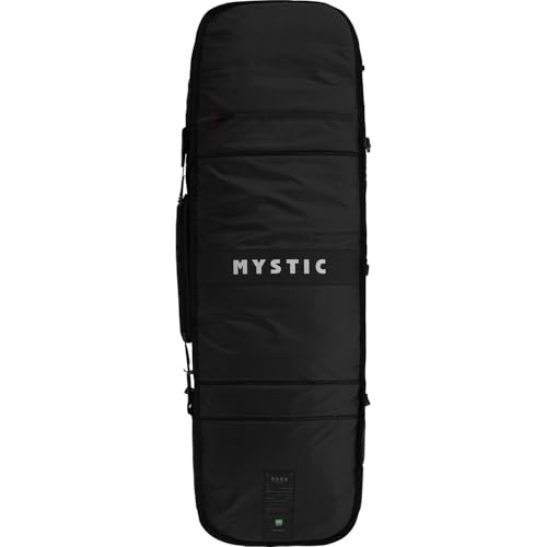 Mystic Saga Kitesurf Boardbag with Wheels - Black 165cm von Mystic