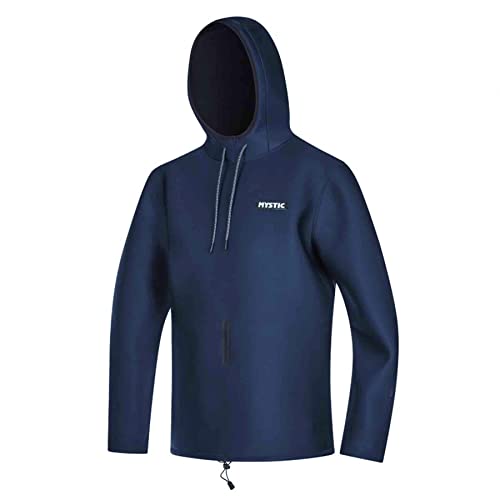 Mystic Star Sweat 2mm Neoprene Hoodie 210131 - Night Blue Size - M von Mystic