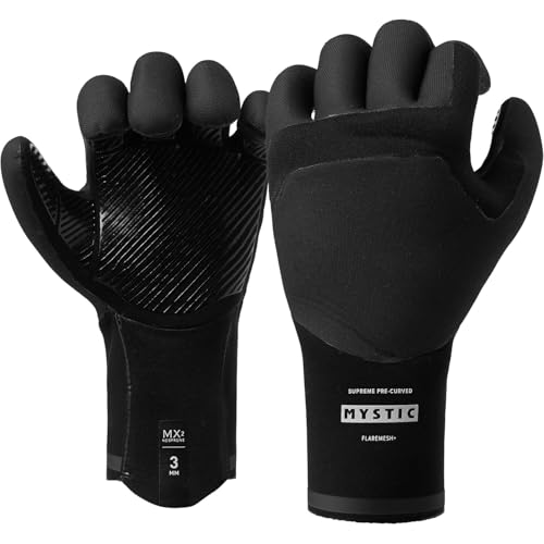 Mystic Wassersport – Surf KiteSurf & Windsurfen Roam 3 mm Fünf-Finger-Handschuh – Schwarz Mystic Wassersport – Surf KiteSurf & Windsurfen Roam 3 mm Fünf-Finger-Handschuh – Schwarz von Mystic