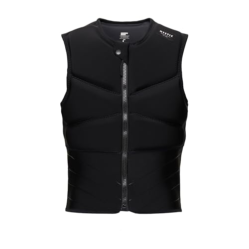 Mystic Watersports - Canottiera da Uomo Con Zip frontale, per surf, Kitesurf e Windsurf, Colore: Nero Mystic Watersports - Canottiera da Uomo Con Zip frontale, per surf, Kitesurf e Windsurf, Colore: Nero von Mystic