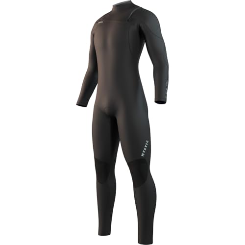Mystic Watersports – Surf KiteSurf & Windsurfen Herren Star Neoprenanzug 4/3 mm Brustreißverschluss – Schwarz – MX2 Schaumstoff Mystic Watersports – Surf KiteSurf & Windsurfen Herren Star Neoprenanzug 4/3 mm Brustreißverschluss – Schwarz – MX2 Schaumstoff von Mystic