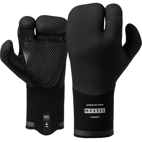 Mystic Watersports – Surf KiteSurf & Windsurfen Supreme 4 mm Lobster Precurved Wind Handschuh 35015.250070 – Schwarz Mystic Watersports – Surf KiteSurf & Windsurfen Supreme 4 mm Lobster Precurved Wind Handschuh 35015.250070 – Schwarz von Mystic