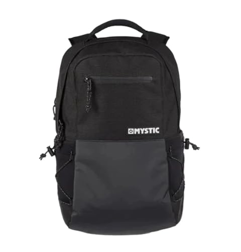 Mystic Watersports - Surf Kitesurf & Windsurf Transit Backpack Rucksack Bag Schwarz - Unisex - 3D Mesh gepolsterte Schulter von Mystic