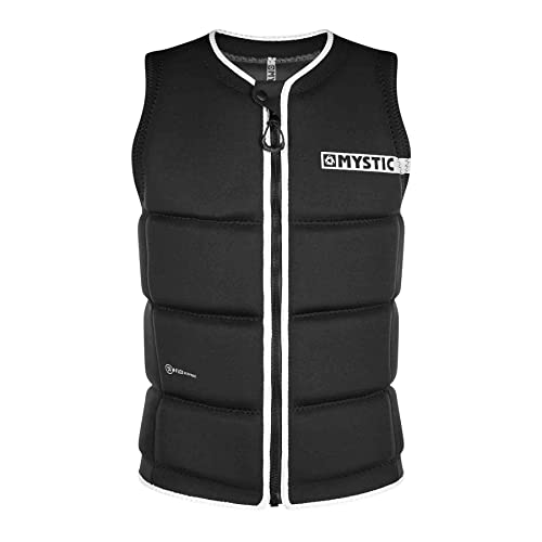 Mystic Watersports - Surf Kitesurf & Windsurfing Brand Front Zip Wake Impact Weste Top - Schwarz - Unisex Mystic Watersports - Surf Kitesurf & Windsurfing Brand Front Zip Wake Impact Weste Top - Schwarz - Unisex von Mystic