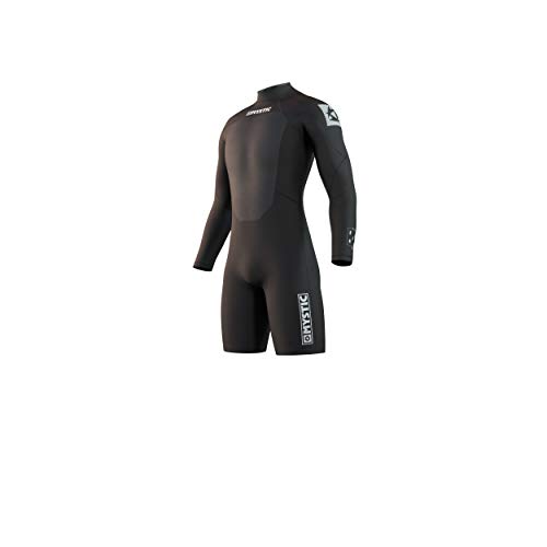 Mystic Watersports - Surf Kitesurf & Windsurfing Herren Brand 3/2mm Shorty Neoprenanzug - Schwarz von Mystic