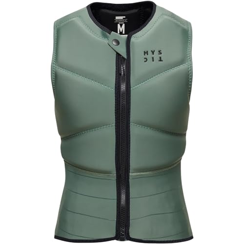 Mystic Womens Star Front Zip Impact Vest 35005.23023 - Dark Olive Size - M von Mystic