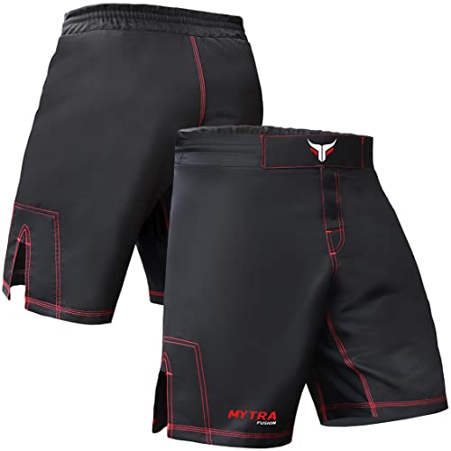 Mytra Fusion MMA Shorts MMA Boxing Kickboxing Muay Thai Mix Martial Arts Cage Fighting Grappling Training Gym wear Clothing Shorts Trunks von Mytra Fusion