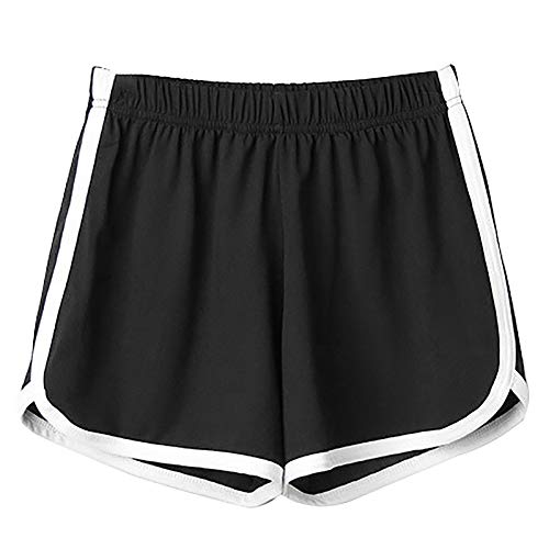 Mzpeldxk EuropäIsche und Amerikanische Sportshorts Startseite Yoga Strand Unterhose Fitness Yoga Kurze Hose Schwarz M von Mzpeldxk