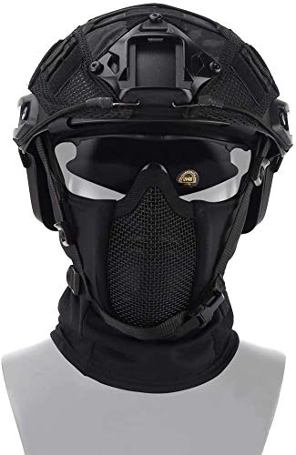 NC Faltbare Design Balaclava Mesh Maske, Taktische Luftpistole Vollgesichtsschutz Balaclava Mesh Mask Ninja Style NC Faltbare Design Balaclava Mesh Maske, Taktische Luftpistole Vollgesichtsschutz Balaclava Mesh Mask Ninja Style von NC
