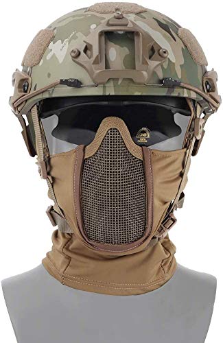 NC Faltbare Design Balaclava Mesh Maske, Taktische Luftpistole Vollgesichtsschutz Balaclava Mesh Mask Ninja Style NC Faltbare Design Balaclava Mesh Maske, Taktische Luftpistole Vollgesichtsschutz Balaclava Mesh Mask Ninja Style von NC
