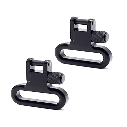 QD Drehgelenk, 2,5 cm, mit Schnalle, Schwarz, 2 Stück QD Drehgelenk, 2,5 cm, mit Schnalle, Schwarz, 2 Stück von N\D
