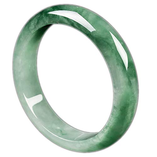 N/V Natürliches EIS Klebrige Arten Burmesischer Jade Armreif für Mutter Geschenk,55-56mm von N/V