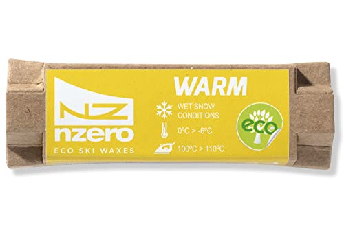 NZEROWAX Organisch Warmwachs, Gelb (Warm Yellow), 50 g, Bio-Pflanzenwachs für nasse Schneeverhältnisse, 0 ºC / -6 ºC, Ski NZEROWAX Organisch Warmwachs, Gelb (Warm Yellow), 50 g, Bio-Pflanzenwachs für nasse Schneeverhältnisse, 0 ºC / -6 ºC, Ski von N-ZERO