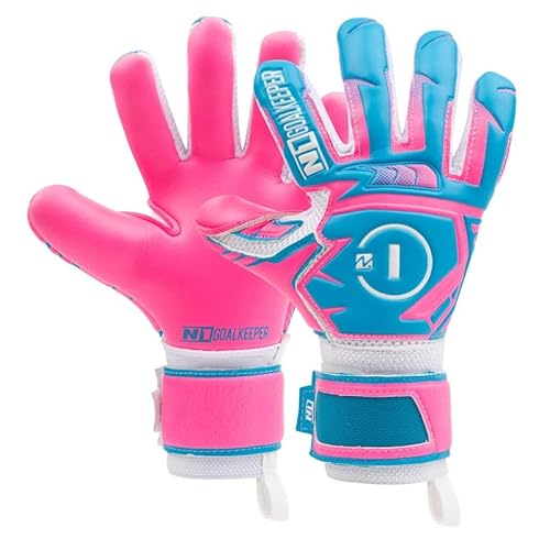 N1 Goalkeeper gloves Beta 2.0 Kids Fußball-Torwarthandschuhe für Kinder, leicht und eng anliegend, mit flachem Schnitt, aus deutschem Latex mit elastischem Handgelenk, maximale Haltbarkeit und von N1 Goalkeeper gloves