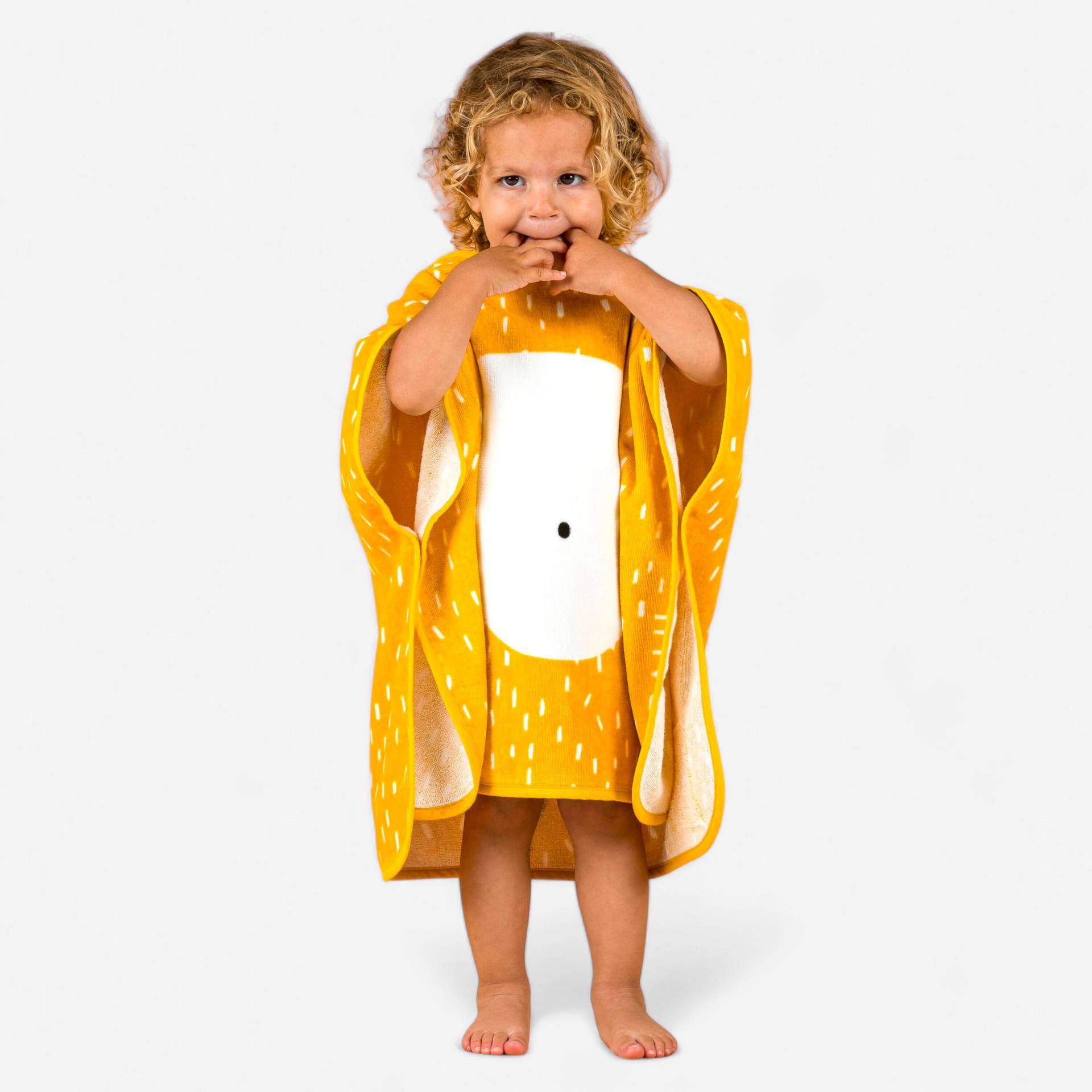 Bade-Poncho Baby Baumwolle - Löwe Bade-Poncho Baby Baumwolle - Löwe von NABAIJI