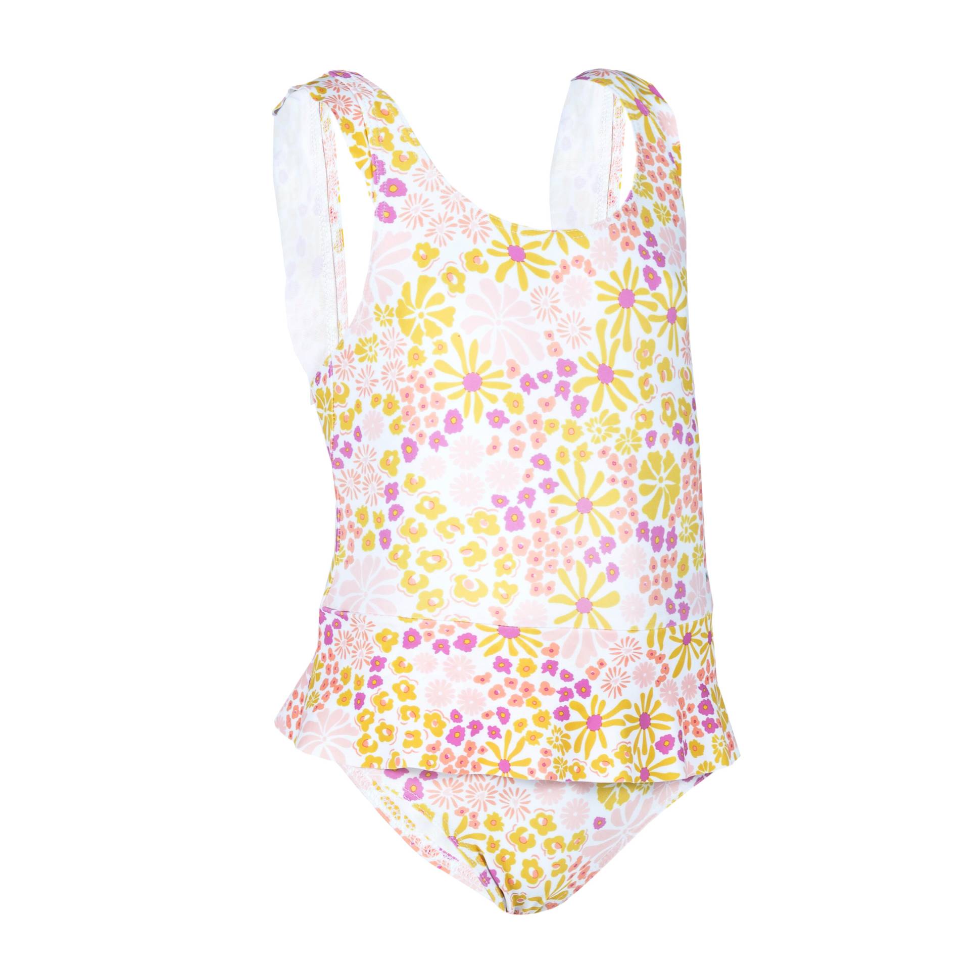Badeanzug Baby Mädchen Röckchen - Pantai gelb Badeanzug Baby Mädchen Röckchen - Pantai gelb von NABAIJI