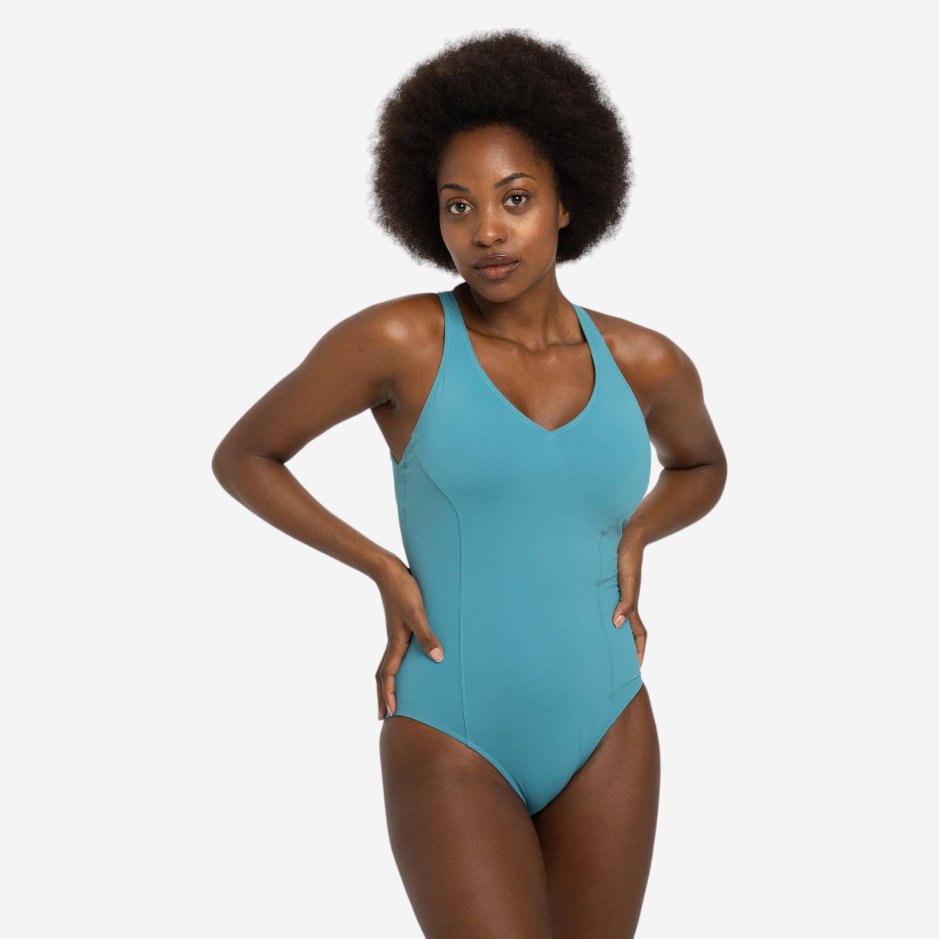 Badeanzug Damen - Pearl blau Badeanzug Damen - Pearl blau von NABAIJI