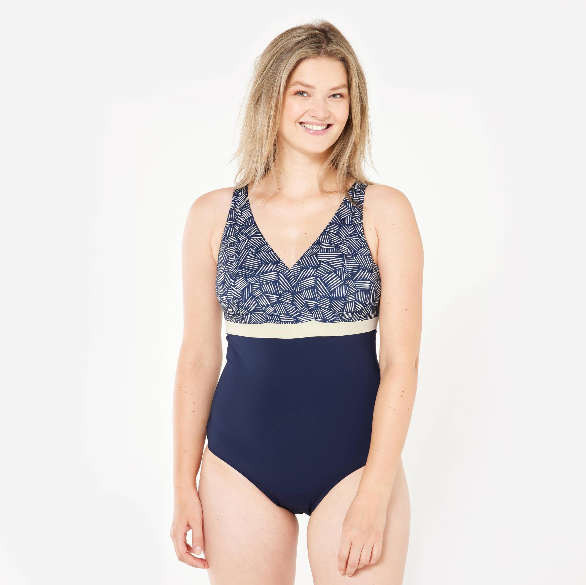 Badeanzug Damen große Oberweite - Mia All Mini blau Badeanzug Damen große Oberweite - Mia All Mini blau von NABAIJI