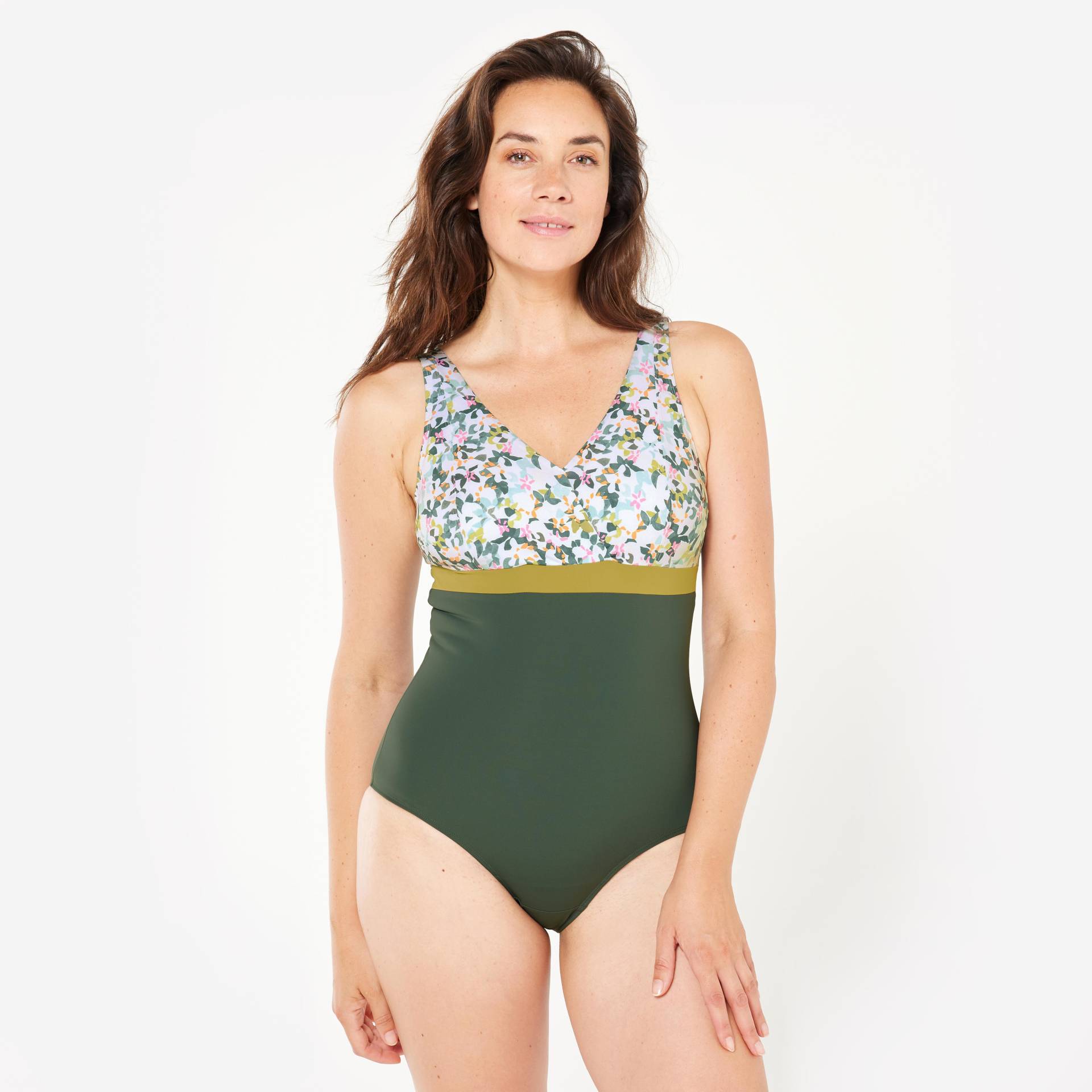 Badeanzug Damen große Oberweite - Mia All Mini grün Badeanzug Damen große Oberweite - Mia All Mini grün von NABAIJI
