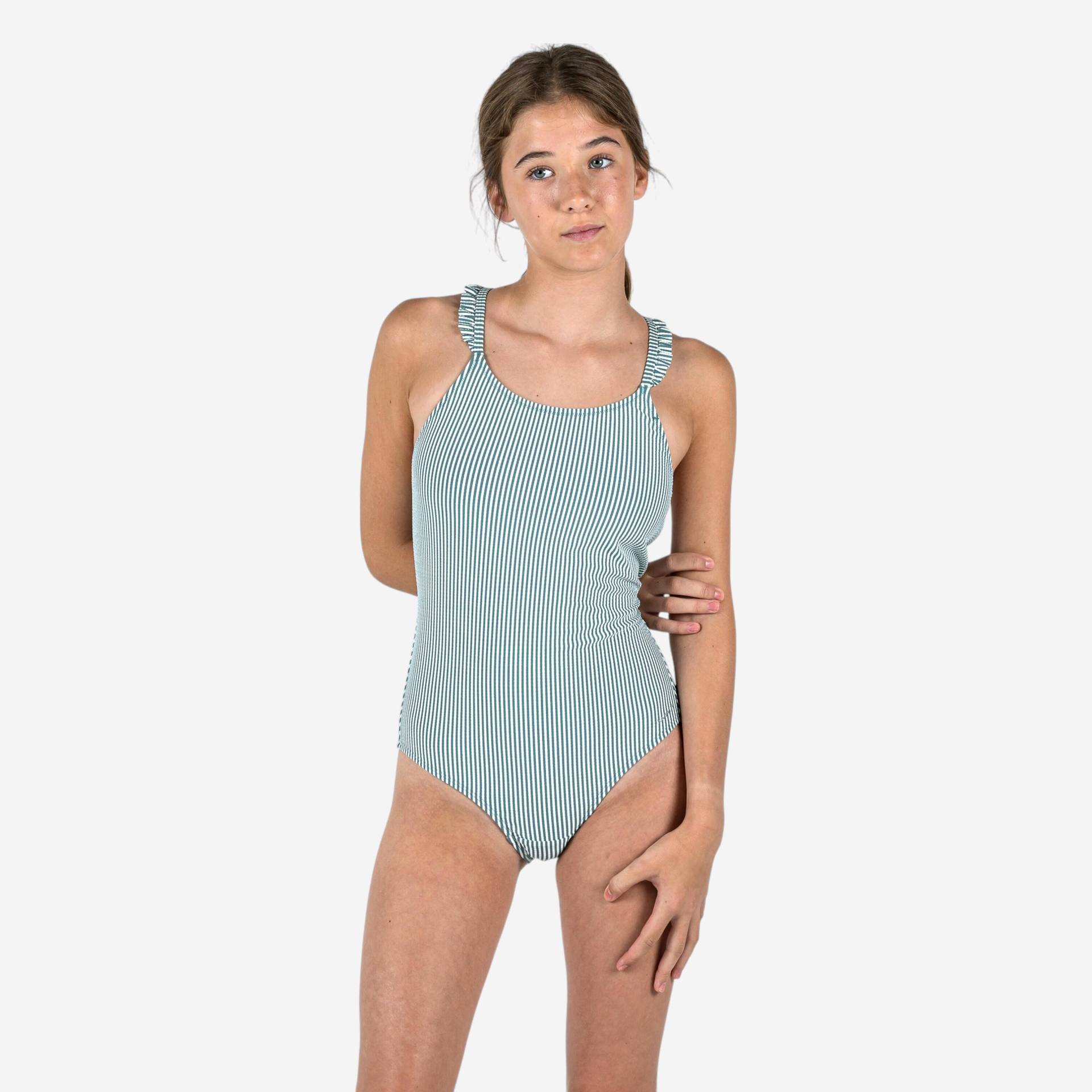 Badeanzug Mädchen - Lanzarote khaki Badeanzug Mädchen - Lanzarote khaki von NABAIJI