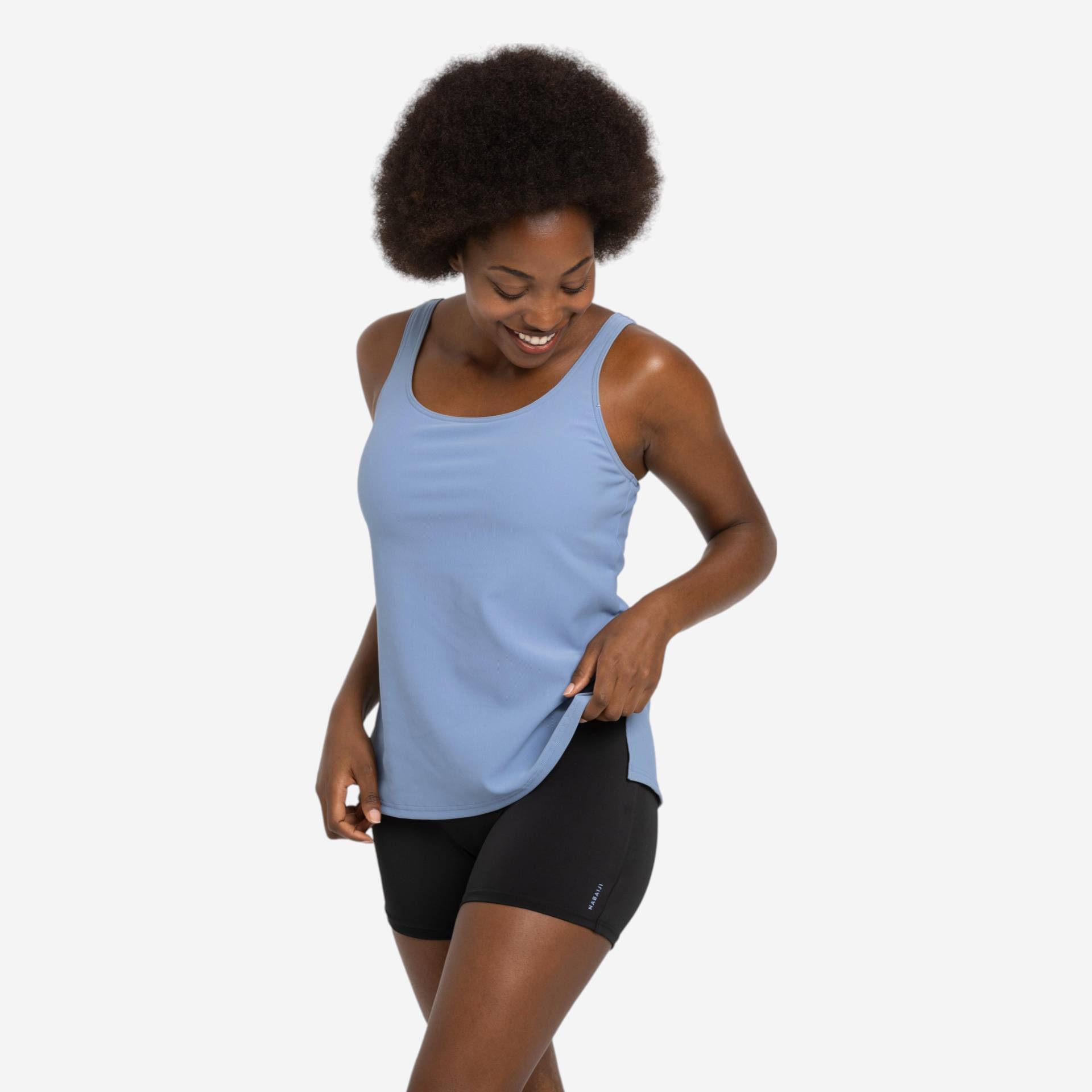 Badeanzug Tankini Shorty Damen - Heva Tetia blau Badeanzug Tankini Shorty Damen - Heva Tetia blau von NABAIJI