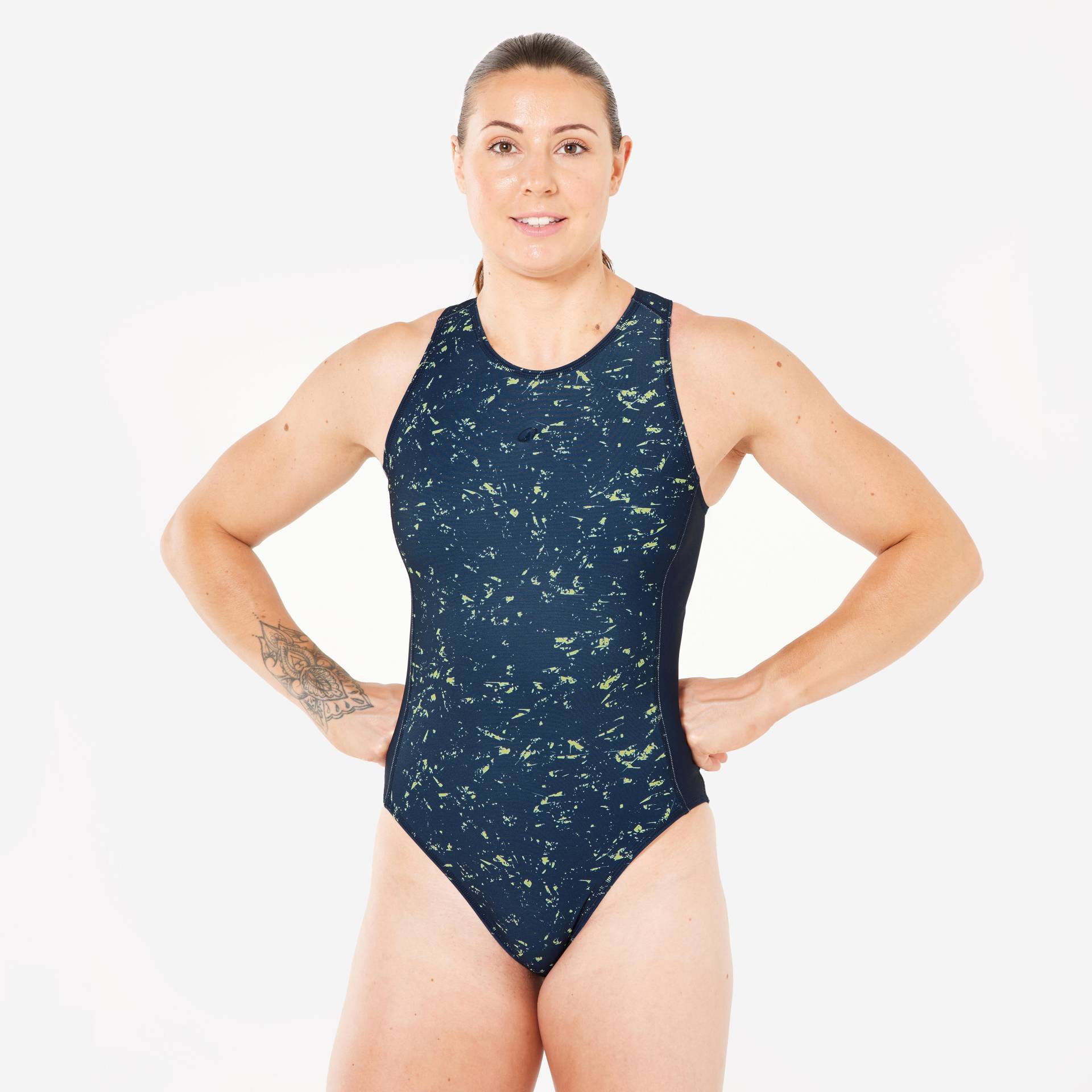 Badeanzug Wasserball Damen - All Sand dunkelblau Badeanzug Wasserball Damen - All Sand dunkelblau von NABAIJI