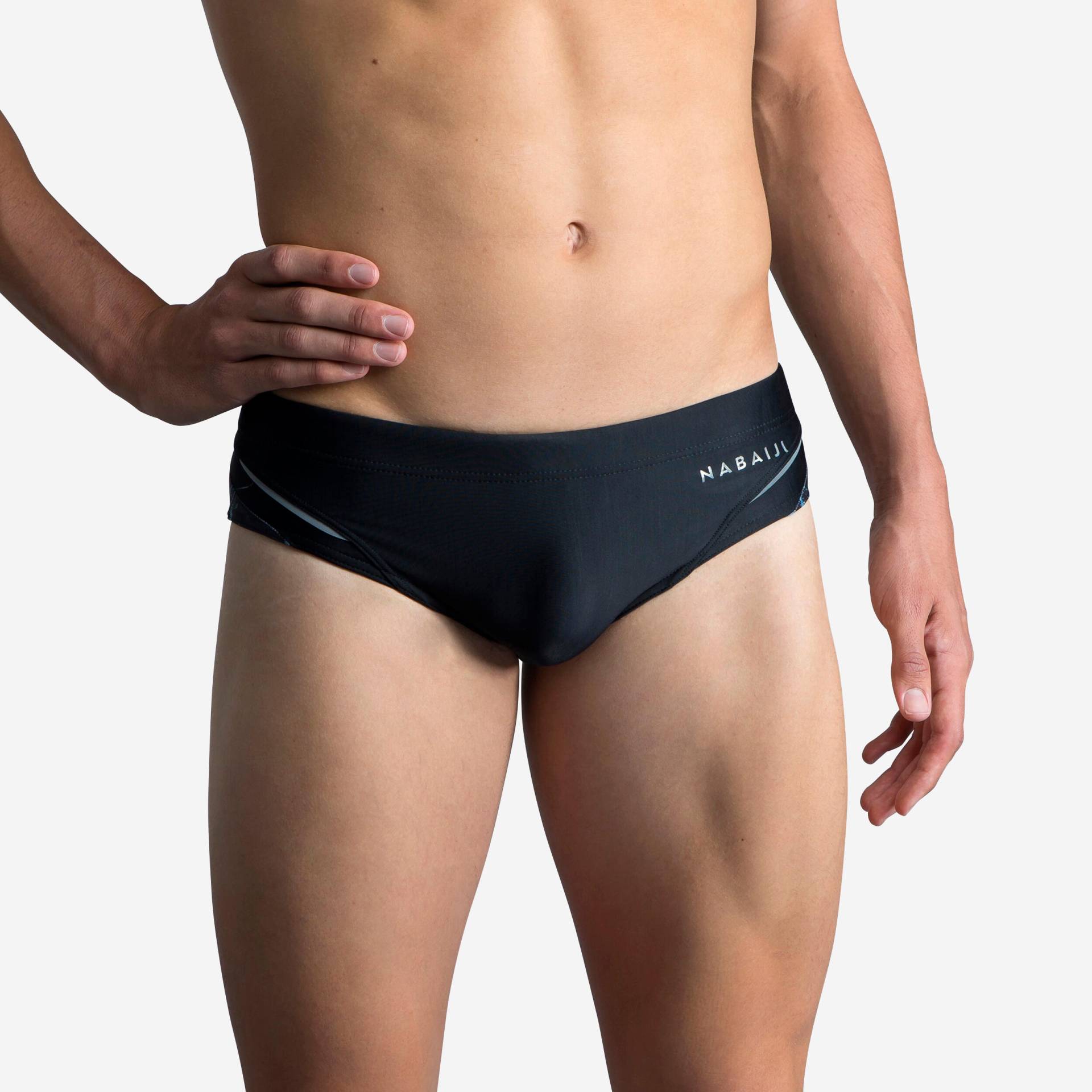 Badehose Slip 900 Yoke Print Koli Herren schwarz Badehose Slip 900 Yoke Print Koli Herren schwarz von NABAIJI