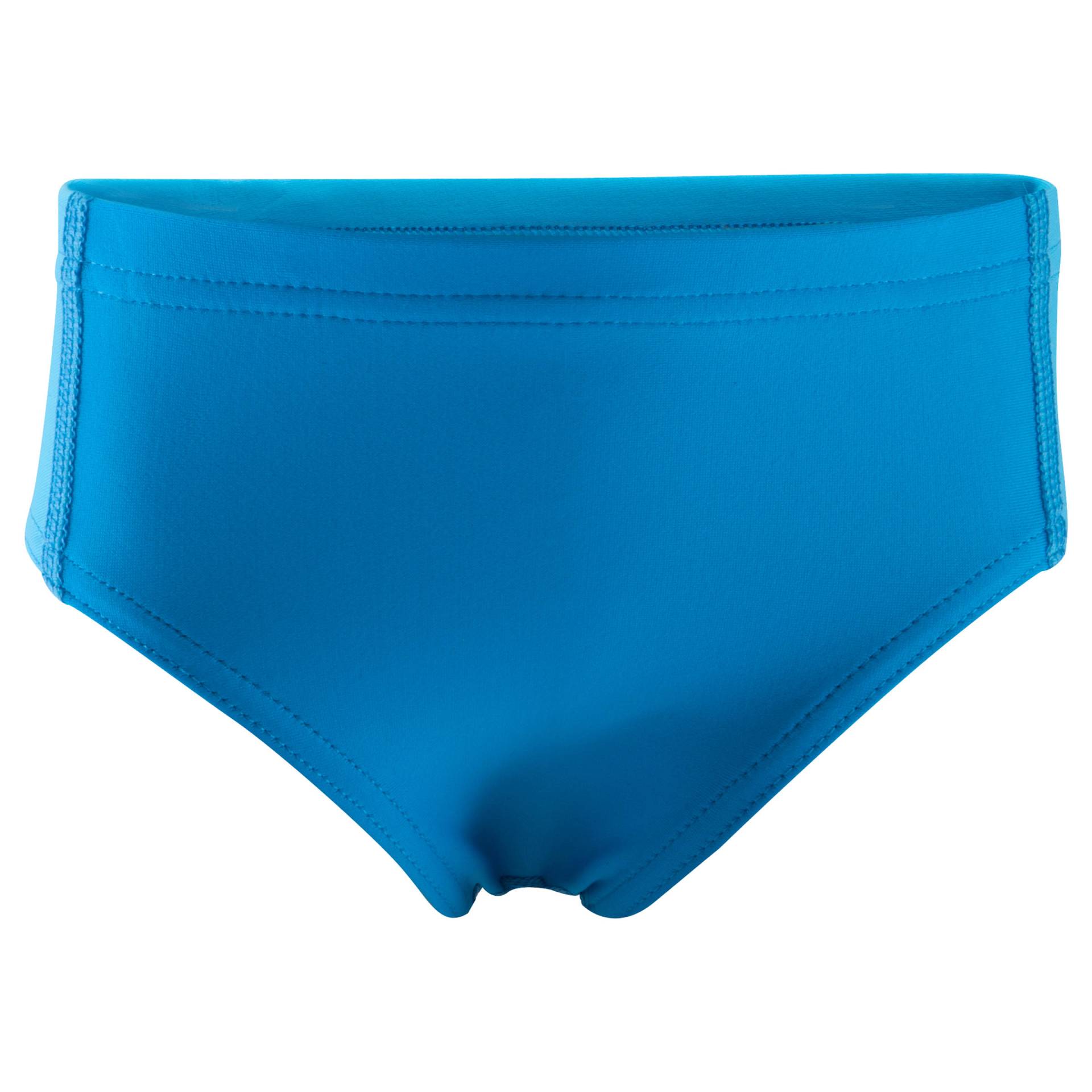 Badehose Slip Babys/Kleinkinder mit Einsätzen - blau von NABAIJI