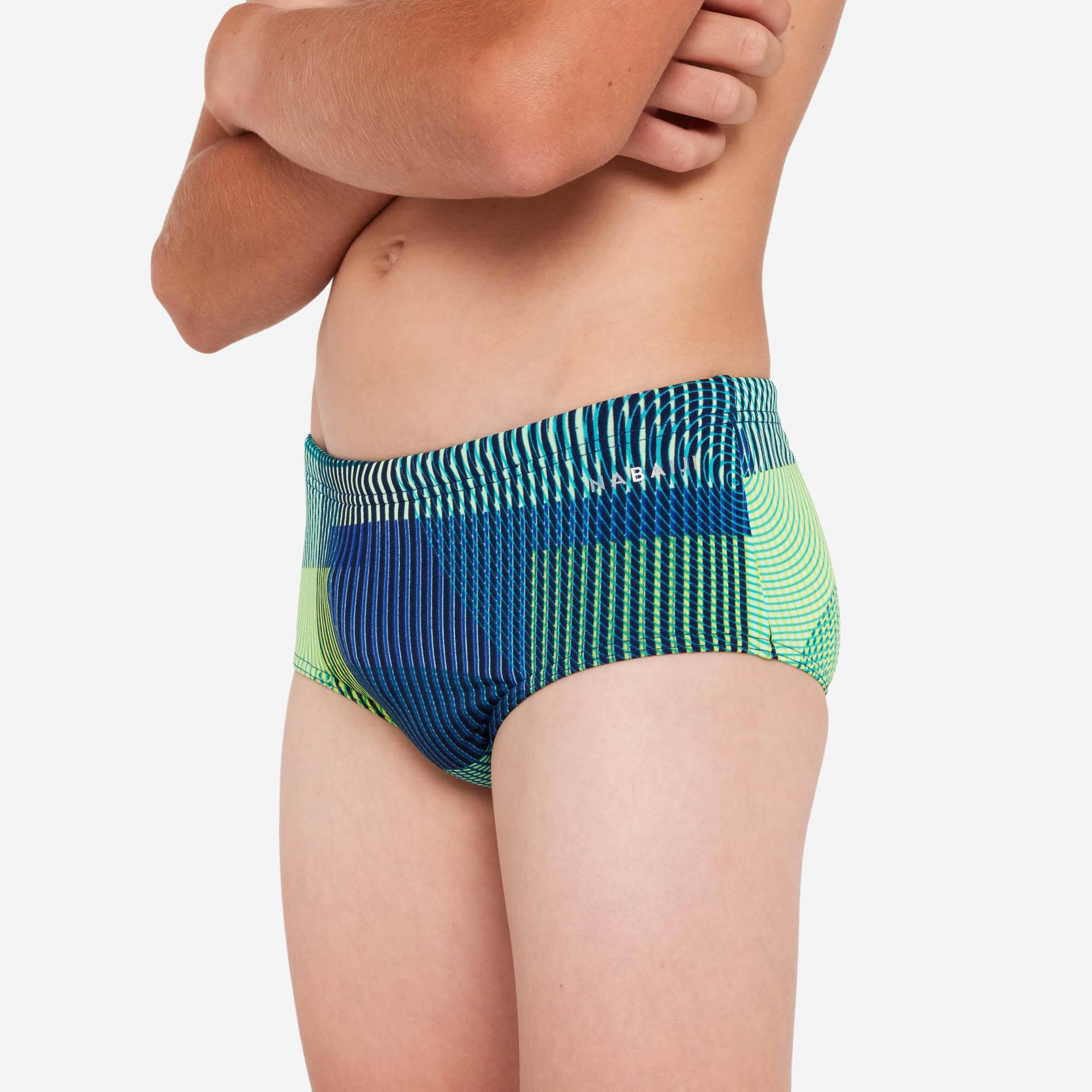 Badehose Trunk Jungen - Side blau/grün Badehose Trunk Jungen - Side blau/grün von NABAIJI