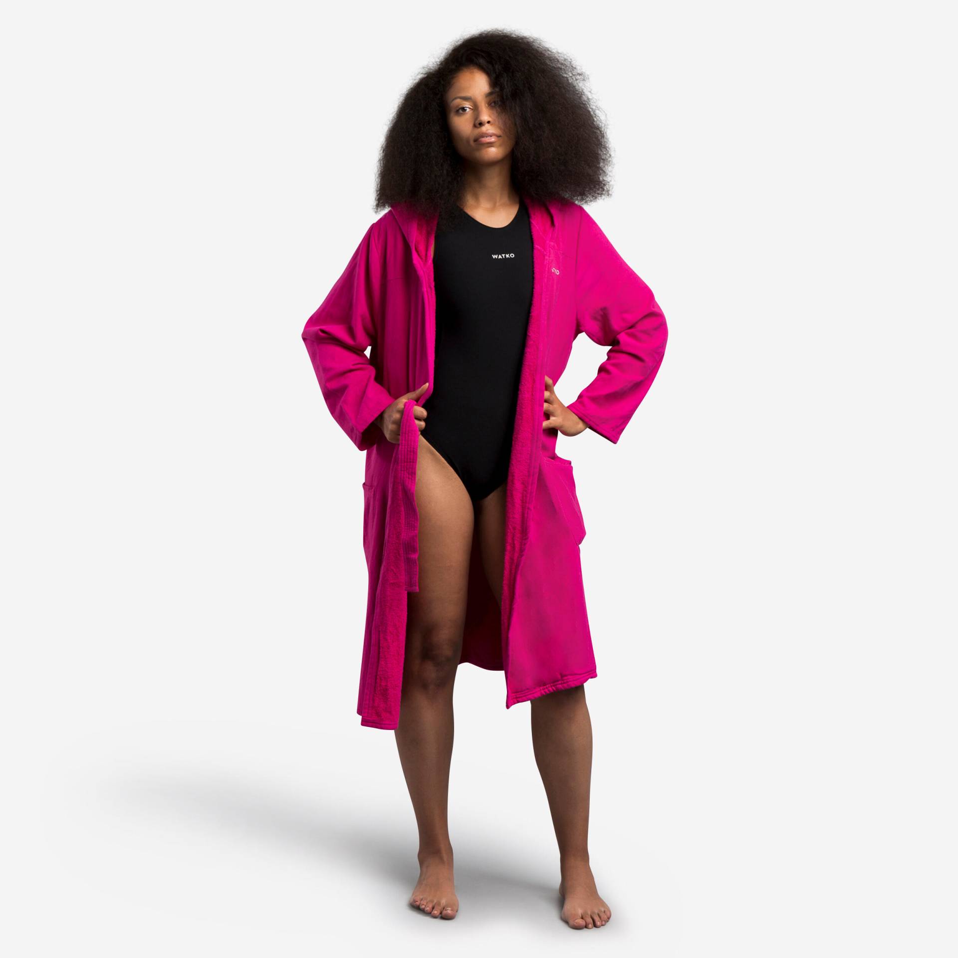 Bademantel Baumwolle Damen rosa Bademantel Baumwolle Damen rosa von NABAIJI