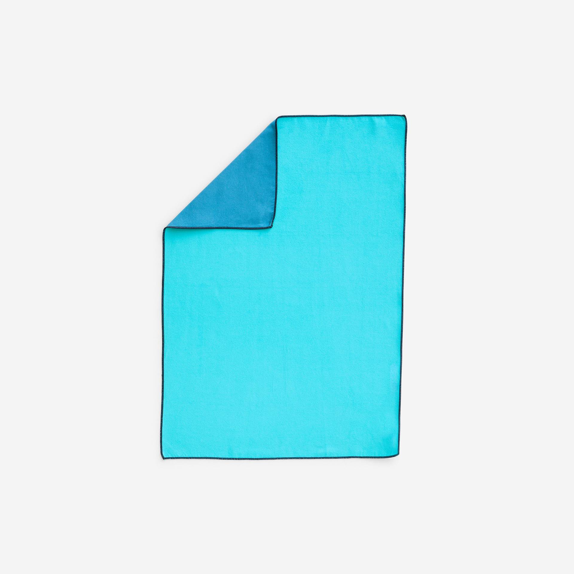 Mikrofaser-Handtuch S 39 × 55 cm - blau/grün Mikrofaser-Handtuch S 39 × 55 cm - blau/grün von NABAIJI
