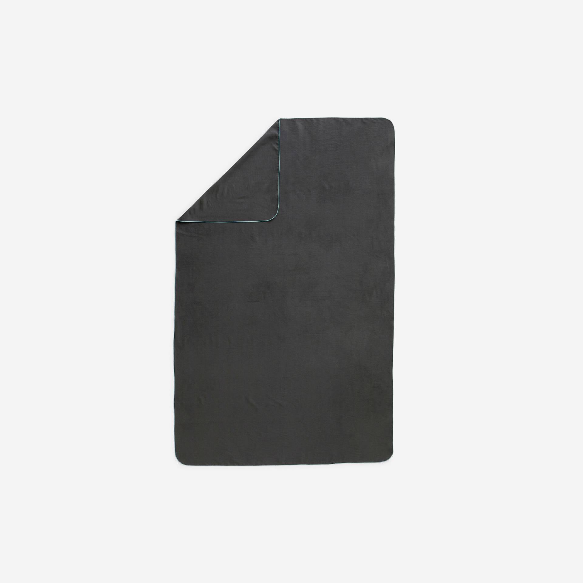 Mikrofaser-Handtuch ultrakompakt XL 110 × 175 cm - schwarz Mikrofaser-Handtuch ultrakompakt XL 110 × 175 cm - schwarz von NABAIJI