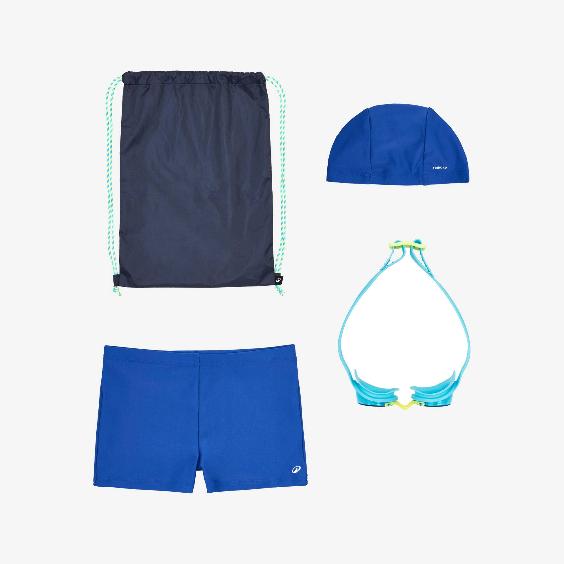 Schwimm-Set Jungen - 100 blau von NABAIJI