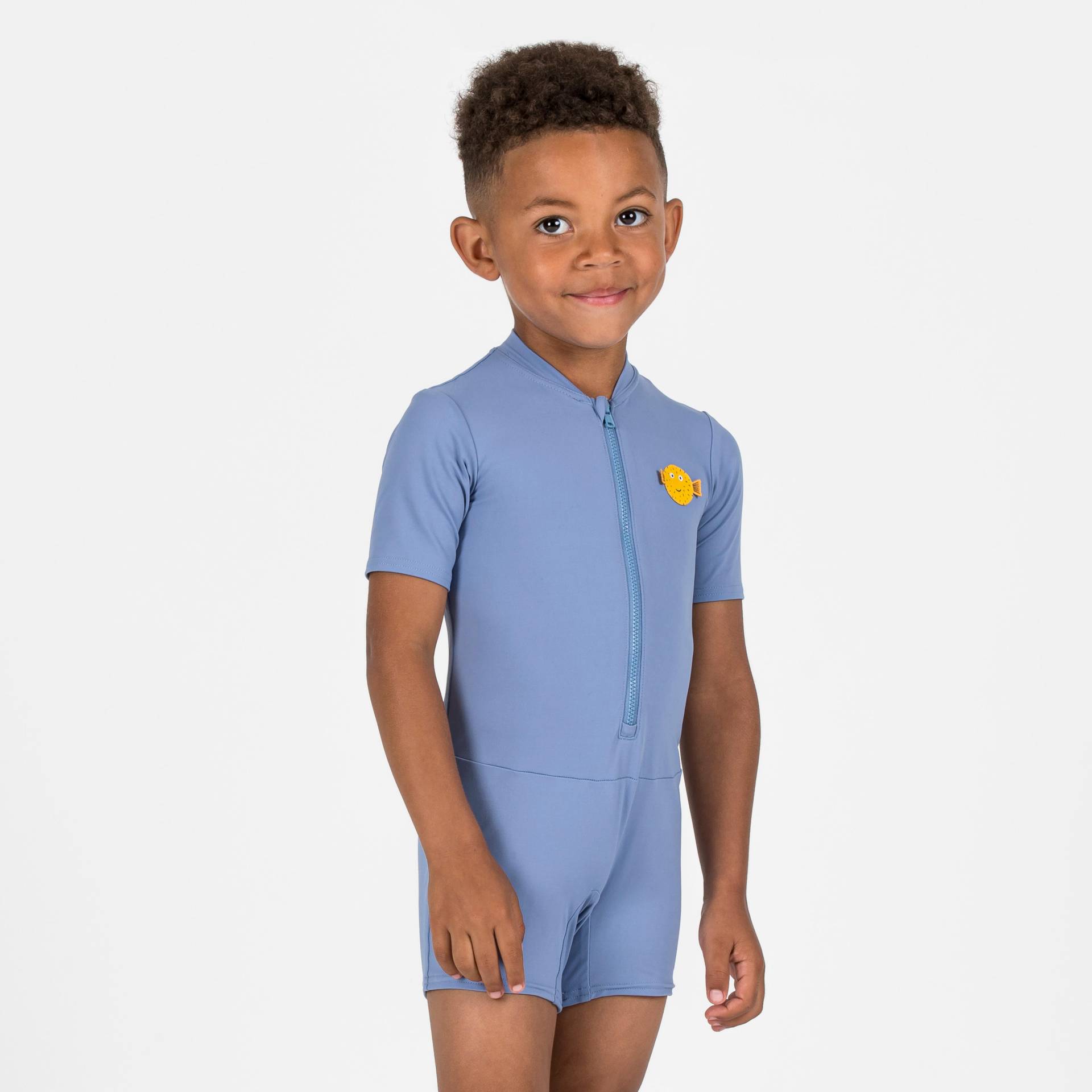 Schwimmanzug Baby kurzarm kurze Beine - blau Schwimmanzug Baby kurzarm kurze Beine - blau von NABAIJI