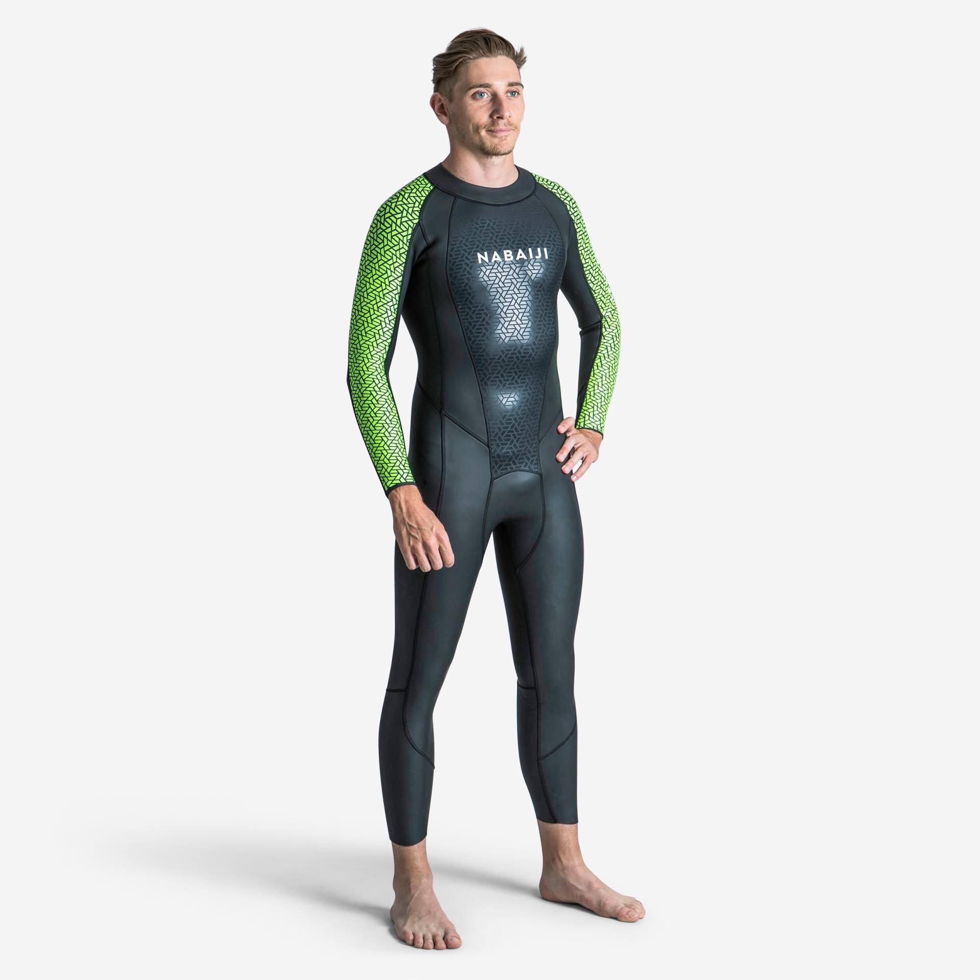 Schwimmanzug Neopren Herren Freiwasserschwimmen 2.5/2 mm - OWS 500 Glideskin Schwimmanzug Neopren Herren Freiwasserschwimmen 2.5/2 mm - OWS 500 Glideskin von NABAIJI