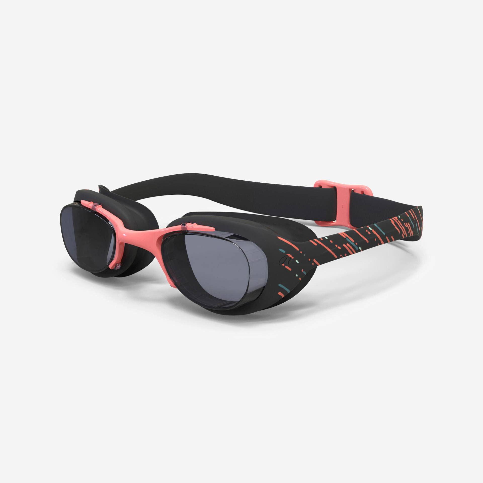 Schwimmbrille Einheitsgrösse klar - XBase schwarz/rosa/grün Schwimmbrille Einheitsgrösse klar - XBase schwarz/rosa/grün von NABAIJI