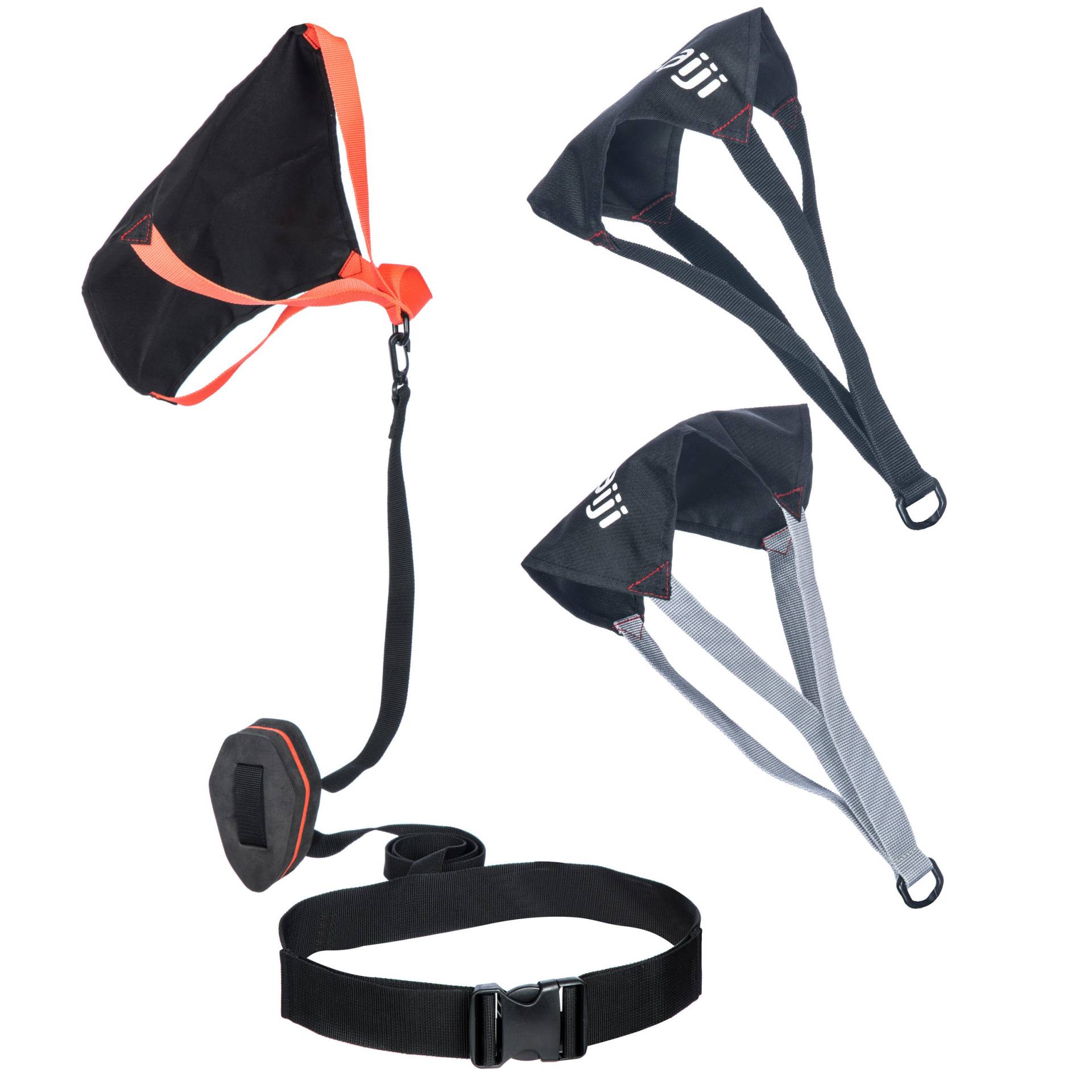 Schwimmfallschirm - 900 schwarz/orange Schwimmfallschirm - 900 schwarz/orange von NABAIJI