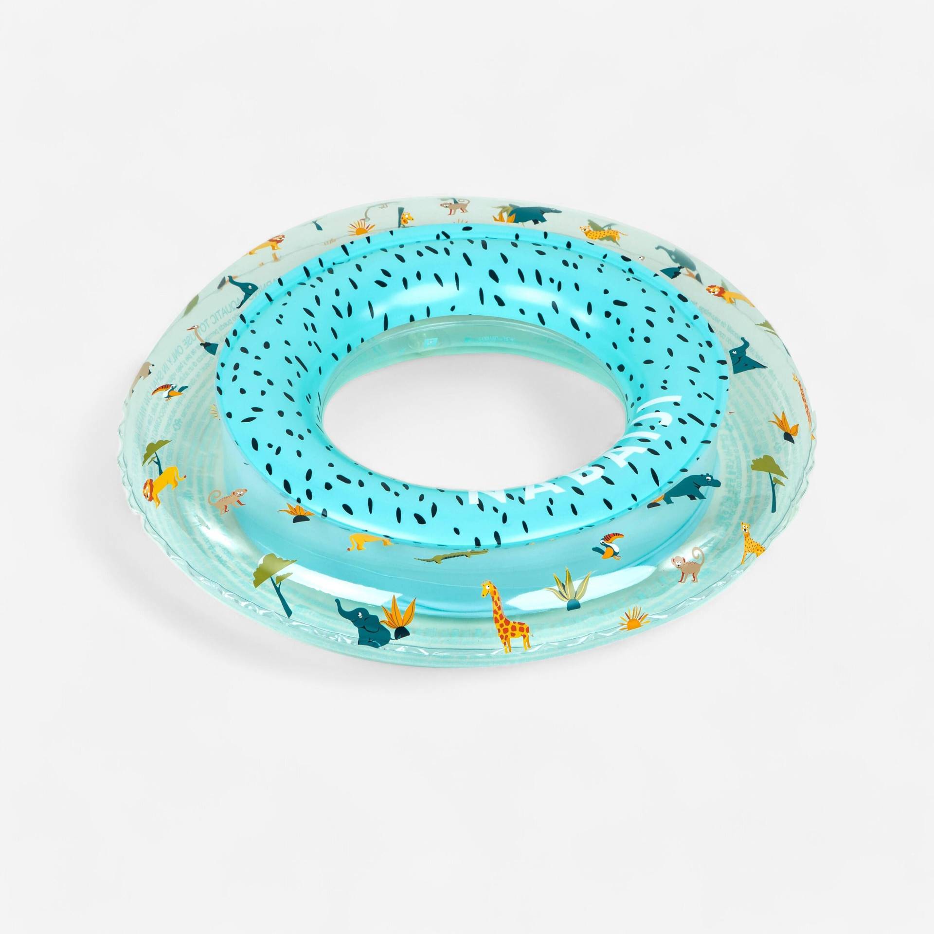 Schwimmring Kinder aufblasbar 51 cm - transparent Savanne Schwimmring Kinder aufblasbar 51 cm - transparent Savanne von NABAIJI